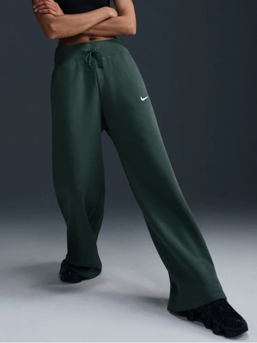 Nike Phoenix Fleece High-Waisted Wide-Leg Sweatpants